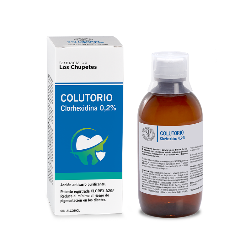 Colutorio Clorhexidina 0.2% 200ml | Los Chupetes