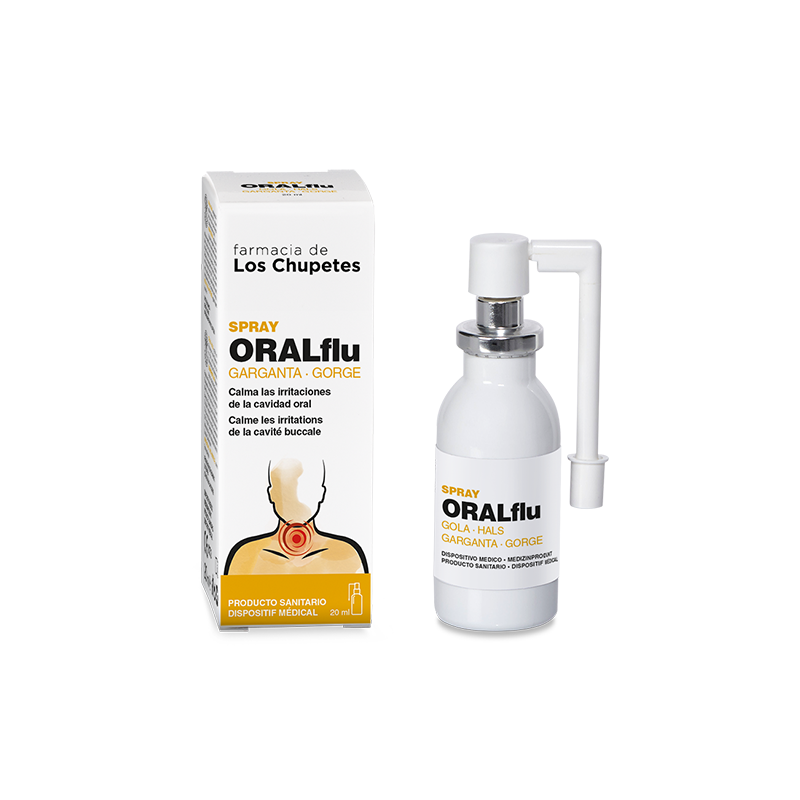 Spray OralFlu Garganta 20ml | Los Chupetes